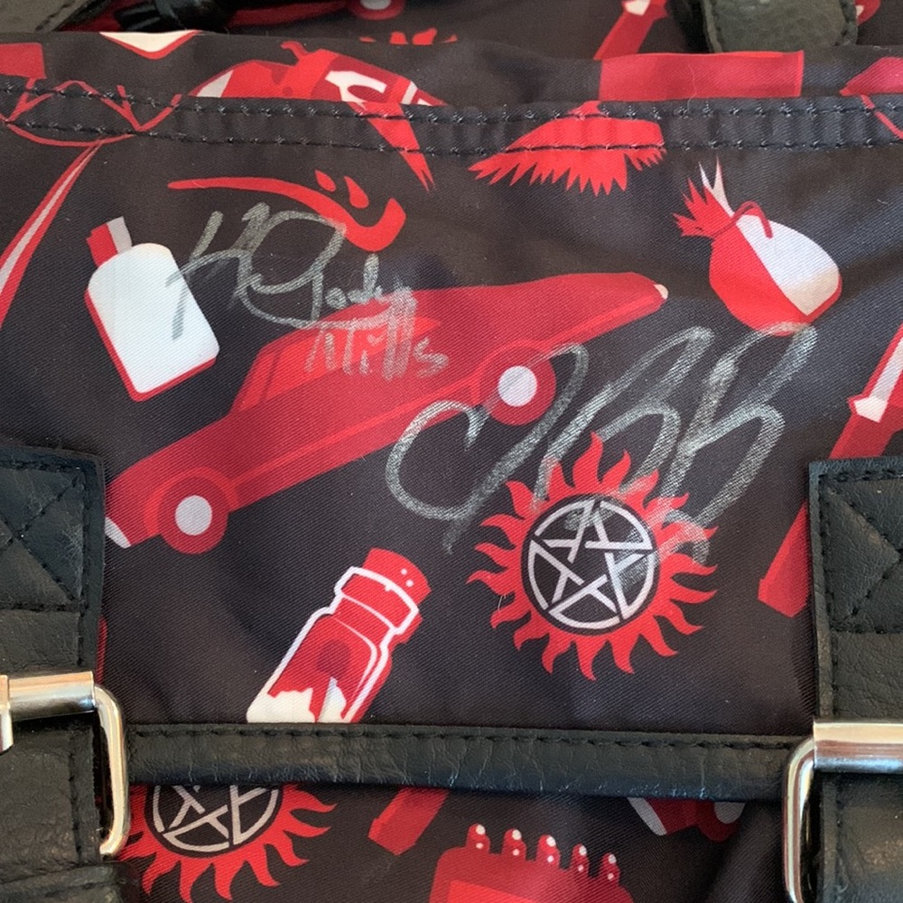Supernatural Autographed Backpack - image 3